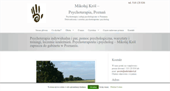 Desktop Screenshot of mikolajkrol.pl